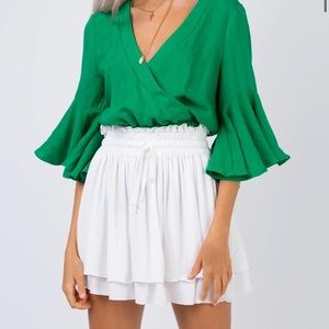 Princess Polly Summer Lovin White Mini Skirt